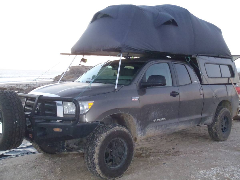 Illustration for article titled At $26,000, Is This 2010 Toyota Tundra Camper Totally Over The Top?